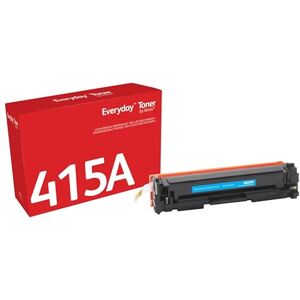 Xerox Everyday by Cyan Toner compatible with HP 415A (W2031A), Standard Capacity Xerox Everyday by Cyan Toner compatible with HP 415A (W2031A), Standard Capacity