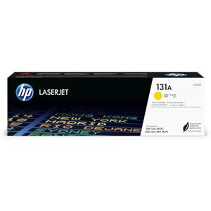 HP CF212A 131A Original LaserJet Toner Cartridge, Yellow, Single Pack HP CF212A 131A Original LaserJet Toner Cartridge, Yellow, Single Pack