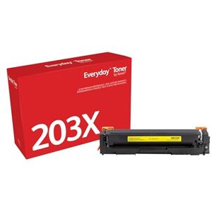 Xerox Everyday by Yellow Toner compatible with HP 203X (CF542X), High Capacity Xerox Everyday by Yellow Toner compatible with HP 203X (CF542X), High Capacity