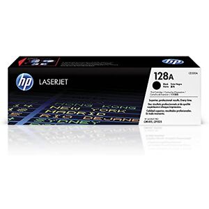 HP CE320A 128A Original LaserJet Toner Cartridge, Black, Single Pack HP CE320A 128A Original LaserJet Toner Cartridge, Black, Single Pack
