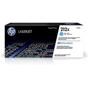 HP W2121X 212X High Yield Original LaserJet Toner Cartridge, Cyan, Single Pack HP W2121X 212X High Yield Original LaserJet Toner Cartridge, Cyan, Single Pack