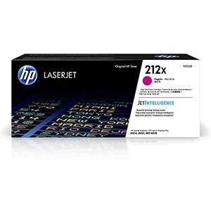 HP W2123X 212X High Yield Original LaserJet Toner Cartridge, Magenta, Single Pack HP W2123X 212X High Yield Original LaserJet Toner Cartridge, Magenta, Single Pack