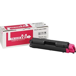 Kyocera TK-5135M Toner Magenta, 5,000 Pages, Original Premium Printer Cartridge 1T02PABNL0 compatible with TASKalfa 265ci, TASKalfa 266ci Kyocera TK-5135M Toner Magenta, 5,000 Pages, Original Premium Printer Cartridge 1T02PABNL0 compatible with TASKalfa 265ci, TASKalfa 266ci