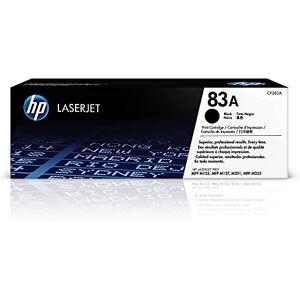 HP CF283A 83A Original LaserJet Toner Cartridge, Black, Single Pack HP CF283A 83A Original LaserJet Toner Cartridge, Black, Single Pack