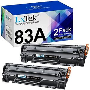 LxTek 83A Compatible Toner Cartridge Replacement for HP CF283A 83A for HP LaserJet Pro M201dw M201n LaserJet Pro MFP M225dn M225dw M125a M125rnw M125nw MFP M127fn M127fp M127fs M127fw (Black,2-Pack) LxTek 83A Compatible Toner Cartridge Replacement for HP CF283A 83A for HP LaserJet Pro M201dw M201n LaserJet Pro MFP M225dn M225dw M125a M125rnw M125nw MFP M127fn M127fp M127fs M127fw (Black,2-Pack)