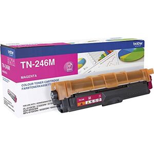 Brother TN-246M Toner Cartridge, Magenta, Single Pack, High Yield, includes 1 x Toner Cartridge, Genuine Supplies Brother TN-246M Toner Cartridge, Magenta, Single Pack, High Yield, includes 1 x Toner Cartridge, Genuine Supplies