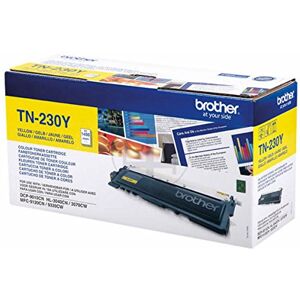Brother TN230Y 1.4k yellow laser toner cartridge Brother TN230Y 1.4k yellow laser toner cartridge