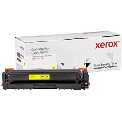Xerox Everyday by Compatible HP 205A CF532A Yellow Toner, Standard Capacity Xerox Everyday by Compatible HP 205A CF532A Yellow Toner, Standard Capacity