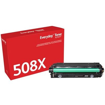 Xerox Everyday Compatible HP 508X CF360X Black Toner, High Capacity Xerox Everyday Compatible HP 508X CF360X Black Toner, High Capacity