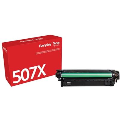 Xerox Everyday Compatible HP 507X CE400X Black Toner, High Capacity Xerox Everyday Compatible HP 507X CE400X Black Toner, High Capacity
