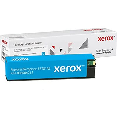 Xerox Everyday Compatible HP 973X F6T81AE Cyan Toner, High Capacity, Remanufactured Xerox Everyday Compatible HP 973X F6T81AE Cyan Toner, High Capacity, Remanufactured