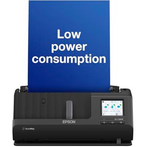 Epson ES-C380W Workforce Ultra-compact Wi-Fi 30ppm Auto Feed, PC-Free Colour Scanner Epson ES-C380W Workforce Ultra-compact Wi-Fi 30ppm Auto Feed, PC-Free Colour Scanner