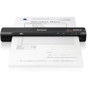 Epson Workforce ES-60W Wireless Ultra Portable A4 Document Scanner with Li-ion battery (300 page) and USB 3.0, 200-1200dpi, 4 seconds per page Epson Workforce ES-60W Wireless Ultra Portable A4 Document Scanner with Li-ion battery (300 page) and USB 3.0, 200-1200dpi, 4 seconds per page