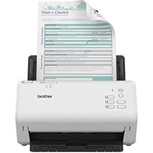 Brother ADS-4300N Desktop Document Scanner SuperSpeed USB 3.0 Double-sided Advanced Image Capture, UK Plug Brother ADS-4300N Desktop Document Scanner SuperSpeed USB 3.0 Double-sided Advanced Image Capture, UK Plug