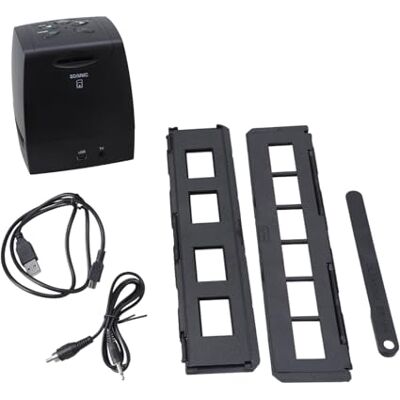 DalVick User Friendly 35mm 135mm Negatives Film Scanner, Converter Perfect for Digitizing Old Photos with Output Old Photo Digitizer DalVick User Friendly 35mm 135mm Negatives Film Scanner, Converter Perfect for Digitizing Old Photos with Output Old Photo Digitizer