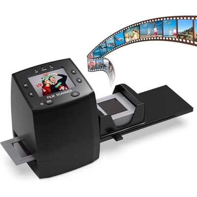 DIGITNOW !High Resolution 135 Film/Slide Scanner, Slide Viewer and Convert 35mm Negative Film &Slide to Digital JPEG Save into SD Card , with Slide Mounts Feeder No Computer/Software Required. DIGITNOW !High Resolution 135 Film/Slide Scanner, Slide Viewer and Convert 35mm Negative Film &Slide to Digital JPEG Save into SD Card , with Slide Mounts Feeder No Computer/Software Required.
