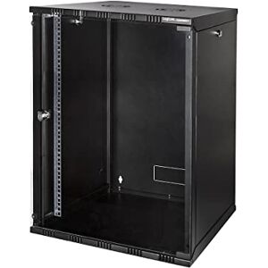 LogiLink W15A40B Rack Cabinet - 15U, Black, Wall Mounted LogiLink W15A40B Rack Cabinet - 15U, Black, Wall Mounted