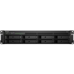Synology RackStation RS1221+ NAS server 8 bays rack-mountable SATA 6Gb/s RAID 0, 1, 5, 6, 10, JBOD RAM 4 GB Gigabit Ethernet iSCSI 2U Synology RackStation RS1221+ NAS server 8 bays rack-mountable SATA 6Gb/s RAID 0, 1, 5, 6, 10, JBOD RAM 4 GB Gigabit Ethernet iSCSI 2U