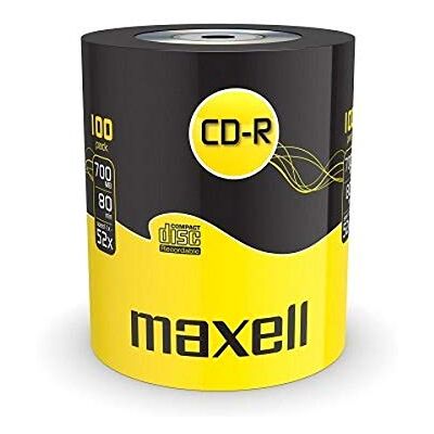 Maxell 624037 CD-R 52x Blank Discs 700MB Extra Protection (100 Disk Pack Shrink Wrapped) Maxell 624037 CD-R 52x Blank Discs 700MB Extra Protection (100 Disk Pack Shrink Wrapped)