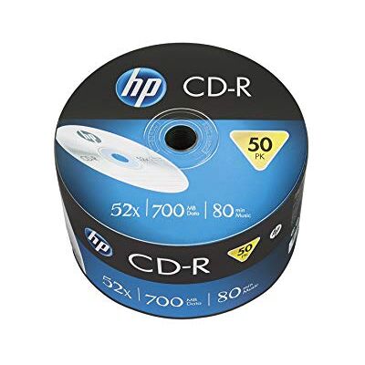 HP CD-R 52X 50PK BULK 700MB HP CD-R 52X 50PK BULK 700MB