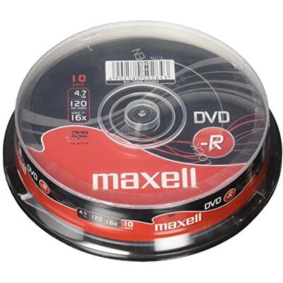 Maxell DVD-R 4,7GB VIDEO 16X 10 pcs, 10103021 (10 pcs LG, Panasonice, Sony, Pioneer mm) Maxell DVD-R 4,7GB VIDEO 16X 10 pcs, 10103021 (10 pcs LG, Panasonice, Sony, Pioneer mm)