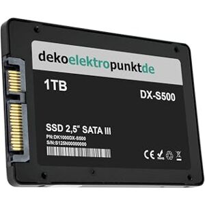 dekoelektropunktde Compatible with Samsung NP365E5C NP700G7C-S01DE P200-FA02DE 1TB (1000GB) SSD 2,5 Inch SATA3 Solid State Drive for