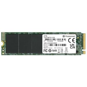 Transcend 2TB MTE115S M.2 2280 PCIe Gen3 x4 NVMe SSD, 3D NAND Flash, Low Power Consumption, for Laptop/Desktop/Gaming -TS2TMTE115S Transcend 2TB MTE115S M.2 2280 PCIe Gen3 x4 NVMe SSD, 3D NAND Flash, Low Power Consumption, for Laptop/Desktop/Gaming -TS2TMTE115S
