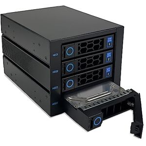 Fantec 2552 WR-C3141-6G SAS/SATA 6G backplane housing for 4 x 3.5 inches / 2.5 inches HDD/SSD on a Tray in a 3X 5.25 Module Fantec 2552 WR-C3141-6G SAS/SATA 6G backplane housing for 4 x 3.5 inches / 2.5 inches HDD/SSD on a Tray in a 3X 5.25 Module