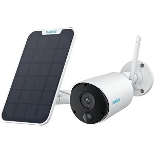 Reolink Solar Powered Security Camera Outdoor, Argus Eco-White+Solar Panel, Battery Operated CCTV Camera Wireless with 2K Night Vision, AI Detection, 2-Way Audio, WiFi Security Camera Works with Alexa Reolink Solar Powered Security Camera Outdoor, Argus Eco-White+Solar Panel, Battery Operated CCTV Camera Wireless with 2K Night Vision, AI Detection, 2-Way Audio, WiFi Security Camera Works with Alexa