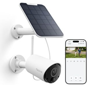 Reolink 5MP Solar Security Camera Outdoor Wireless, Person/Vehicle/Animal Detection, 2-Way Audio, Support 512GB SD Card, Home Hub & Alexa Compatible, Waterproof, Argus Eco-White+Solar Panel Reolink 5MP Solar Security Camera Outdoor Wireless, Person/Vehicle/Animal Detection, 2-Way Audio, Support 512GB SD Card, Home Hub & Alexa Compatible, Waterproof, Argus Eco-White+Solar Panel