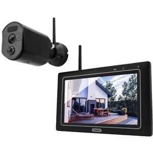 ABUS EasyLook BasicSet surveillance camera PPDF17000 Camera and portable monitor with touchscreen easy handling, motion detection, alarm and recording mode, intercom function, night vision Black ABUS EasyLook BasicSet surveillance camera PPDF17000 Camera and portable monitor with touchscreen easy handling, motion detection, alarm and recording mode, intercom function, night vision Black