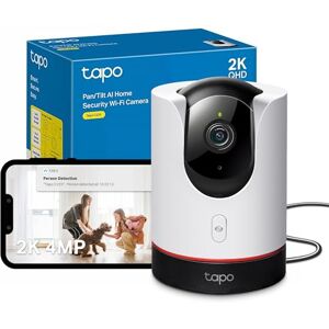 Tapo C225 2K 4MP QHD Indoor Camera, Pan/Tilt Security Camera, HDR Live View, 360°Panoramic View, CCTV Camera No Monthly Fee, AI Detection, Two-way Audio, Night Vision, Works with Alexa & Google Tapo C225 2K 4MP QHD Indoor Camera, Pan/Tilt Security Camera, HDR Live View, 360°Panoramic View, CCTV Camera No Monthly Fee, AI Detection, Two-way Audio, Night Vision, Works with Alexa & Google