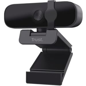 Trust Oran 1080p Webcam for PC, Full HD USB Web Cam with Privacy Cover, 30 FPS Computer Camera with Microphone, Universal Stand, 85% Recycled Plastics, Webcam for Laptop Desktop Mac Windows Trust Oran 1080p Webcam for PC, Full HD USB Web Cam with Privacy Cover, 30 FPS Computer Camera with Microphone, Universal Stand, 85% Recycled Plastics, Webcam for Laptop Desktop Mac Windows