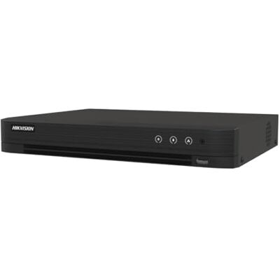 Hikvision DVR 4 Megapixel / 4 Channel TURBOHD + 2 IP Channels / Face Detection / 1 Hard Drive Bay / 1 Audio Channel / 4K Video Output Hikvision DVR 4 Megapixel / 4 Channel TURBOHD + 2 IP Channels / Face Detection / 1 Hard Drive Bay / 1 Audio Channel / 4K Video Output