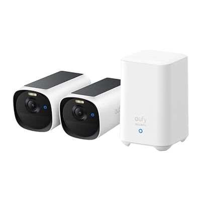 eufy Security eufyCam E40 2-Cam Kit, Solar Security Camera, 2K Spotlight-Free MaxColor Night Vision, Integrated Solar Panel, Built-in 16GB Local Storage, No Monthly Fee, Easy set-up, IP66 eufy Security eufyCam E40 2-Cam Kit, Solar Security Camera, 2K Spotlight-Free MaxColor Night Vision, Integrated Solar Panel, Built-in 16GB Local Storage, No Monthly Fee, Easy set-up, IP66