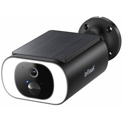 ieGeek 2K Solar Security Camera Outdoor Wireless with Embedded Solar Panel, Battery CCTV Camera Systems, Outdoor Security Camera Home WiFi Cam, Color Night Vision, Motion Detection,Siren Floodlight ieGeek 2K Solar Security Camera Outdoor Wireless with Embedded Solar Panel, Battery CCTV Camera Systems, Outdoor Security Camera Home WiFi Cam, Color Night Vision, Motion Detection,Siren Floodlight