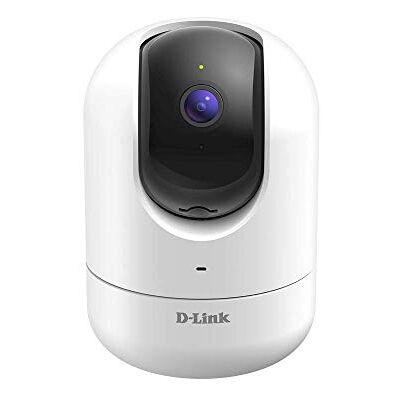 D-Link DCS-8526LH/B Compact 2K QHD Pan & Tilt Wi-Fi Camera, 1440p, Motorised, Night Vision, Cloud/SD Recording, AI-Based Person/Sound Detection, 2-Way Audio D-Link DCS-8526LH/B Compact 2K QHD Pan & Tilt Wi-Fi Camera, 1440p, Motorised, Night Vision, Cloud/SD Recording, AI-Based Person/Sound Detection, 2-Way Audio