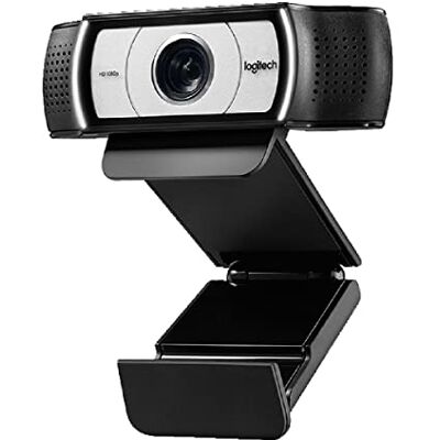 Logitech C930-E Business Webcam, Full HD 1080p/30fps Video Calling, Light Correction, Autofocus, 4X Zoom, Privacy Shade, Works with Skype Business, WebEx, Lync, Cisco, PC/Mac/Laptop/Macbook/Chrome Logitech C930-E Business Webcam, Full HD 1080p/30fps Video Calling, Light Correction, Autofocus, 4X Zoom, Privacy Shade, Works with Skype Business, WebEx, Lync, Cisco, PC/Mac/Laptop/Macbook/Chrome