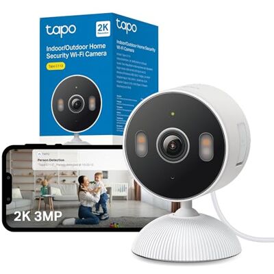 Tapo C113 2K 3MP Outdoor Camera Color Night Vision, Security Camera WiFi, IP65 Spotlights, Free AI Baby Cry Detection CCTV Camera, Indoor Cameras House Security, CCTV, Alexa Tapo C113 2K 3MP Outdoor Camera Color Night Vision, Security Camera WiFi, IP65 Spotlights, Free AI Baby Cry Detection CCTV Camera, Indoor Cameras House Security, CCTV, Alexa