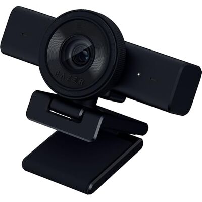 Razer Kiyo V2 X Webcam Full HD 1080p, 60 FPS for Creators Accurate Auto-Focus Wide-Angle Lens Built-In Mic CCompatible with Open Broadcaster Software and Xsplit Black Razer Kiyo V2 X Webcam Full HD 1080p, 60 FPS for Creators Accurate Auto-Focus Wide-Angle Lens Built-In Mic CCompatible with Open Broadcaster Software and Xsplit Black