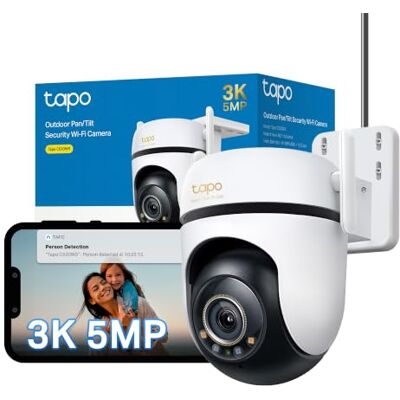 Tapo C530WS 3K 5MP Pan/Tilt Outdoor Security Camera CCTV Camera Tapo C530WS 3K 5MP Pan/Tilt Outdoor Security Camera CCTV Camera