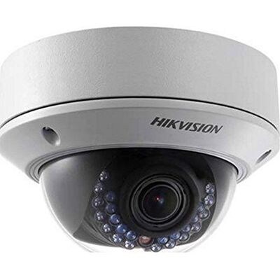 Hikvision DS-2CD2742FWD-I 2.8 12 mm Vari-Focal Vandal Resistant IR Dome CCTV Network Camera(White) Hikvision DS-2CD2742FWD-I 2.8 12 mm Vari-Focal Vandal Resistant IR Dome CCTV Network Camera(White)