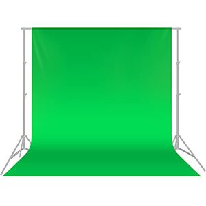 Neewer 3x3.6m Green Muslin Photography Backdrop - Seamless, Durable Neewer 3x3.6m Green Muslin Photography Backdrop - Seamless, Durable