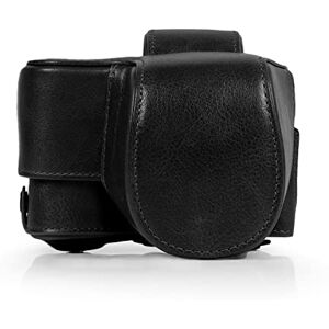 MegaGear MG2006 Ever Ready Genuine Leather Camera Case Compatible with Sony ZV-E10(16-50mm) (Black) MegaGear MG2006 Ever Ready Genuine Leather Camera Case Compatible with Sony ZV-E10(16-50mm) (Black)