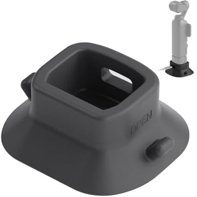 NEEWER BASICS AC023 Suction Cup Base Mount for Pocket 3, Silicone Table Holder ø 64mm Nonslip Soft Stable Compatible with DJI Osmo Pocket 3 Gimbal Camera Accessories, Supports Battery Handle Charging NEEWER BASICS AC023 Suction Cup Base Mount for Pocket 3, Silicone Table Holder ø 64mm Nonslip Soft Stable Compatible with DJI Osmo Pocket 3 Gimbal Camera Accessories, Supports Battery Handle Charging