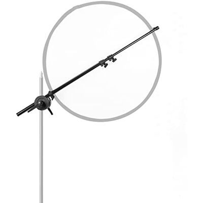 PYXEL Double Clamp Reflector Panel Backdrop Boom Arm Holder with Grip Swivel PYXEL Double Clamp Reflector Panel Backdrop Boom Arm Holder with Grip Swivel