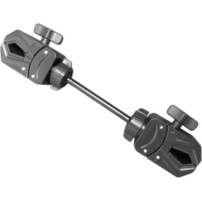 Kaeltsyn Double Clamp Mount for Live Streaming Equipment, 245MM Two-Clamp Extension Structure, 360-Degree Joint Control, for Cameras and Reflectors in Photography Setups Kaeltsyn Double Clamp Mount for Live Streaming Equipment, 245MM Two-Clamp Extension Structure, 360-Degree Joint Control, for Cameras and Reflectors in Photography Setups