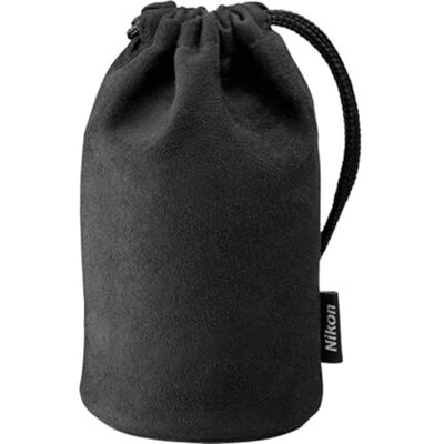 Nikon Compact Lens Case - Black - Drawstring - Camera Accessory Nikon Compact Lens Case - Black - Drawstring - Camera Accessory