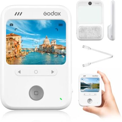 GODOX C100 Transparent Viewfinder Camera Light Meter 4 Aspect Ratios OTG Transmission for Photography Pocket Camera for Film Vlog (No TF Card) GODOX C100 Transparent Viewfinder Camera Light Meter 4 Aspect Ratios OTG Transmission for Photography Pocket Camera for Film Vlog (No TF Card)