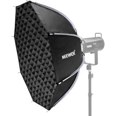 NEEWER 35"/90cm Octagonal Softbox, Quick Release Bowens Mount Nylon, NS35P Soft Box, Honeycomb, Grid, Light Diffusers, Bag, for RGB CB60 CB60B CB200B MS60B MS60C MS150B S101-300W/400W Pro Vision 4 Q4 NEEWER 35"/90cm Octagonal Softbox, Quick Release Bowens Mount Nylon, NS35P Soft Box, Honeycomb, Grid, Light Diffusers, Bag, for RGB CB60 CB60B CB200B MS60B MS60C MS150B S101-300W/400W Pro Vision 4 Q4